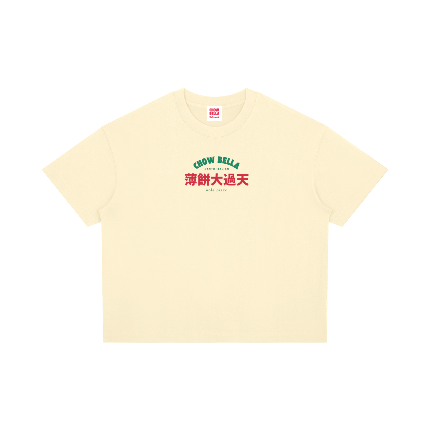 Chow Bella x Nole Pizza Tee