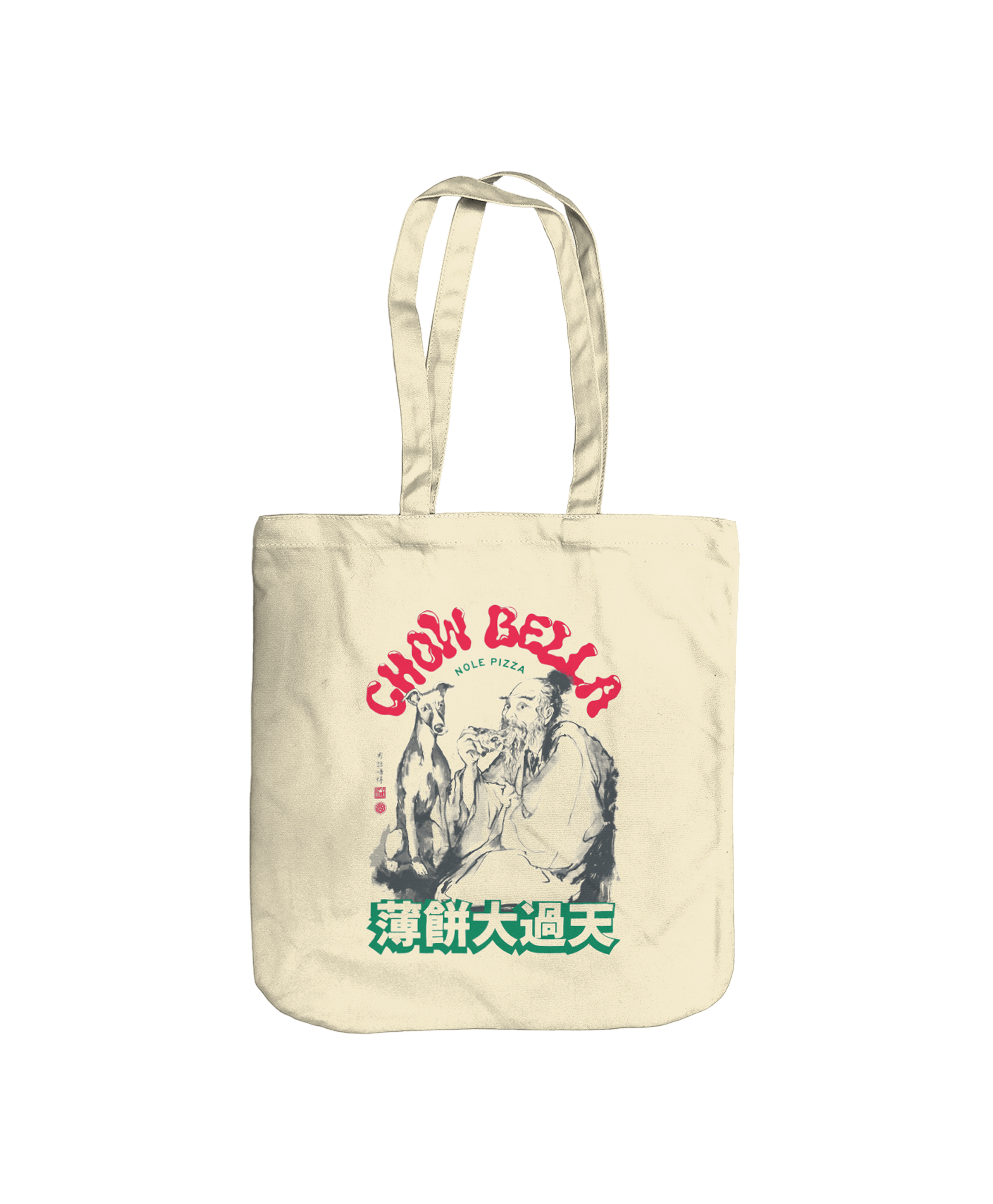 Chow Bella x Nole Pizza Tote