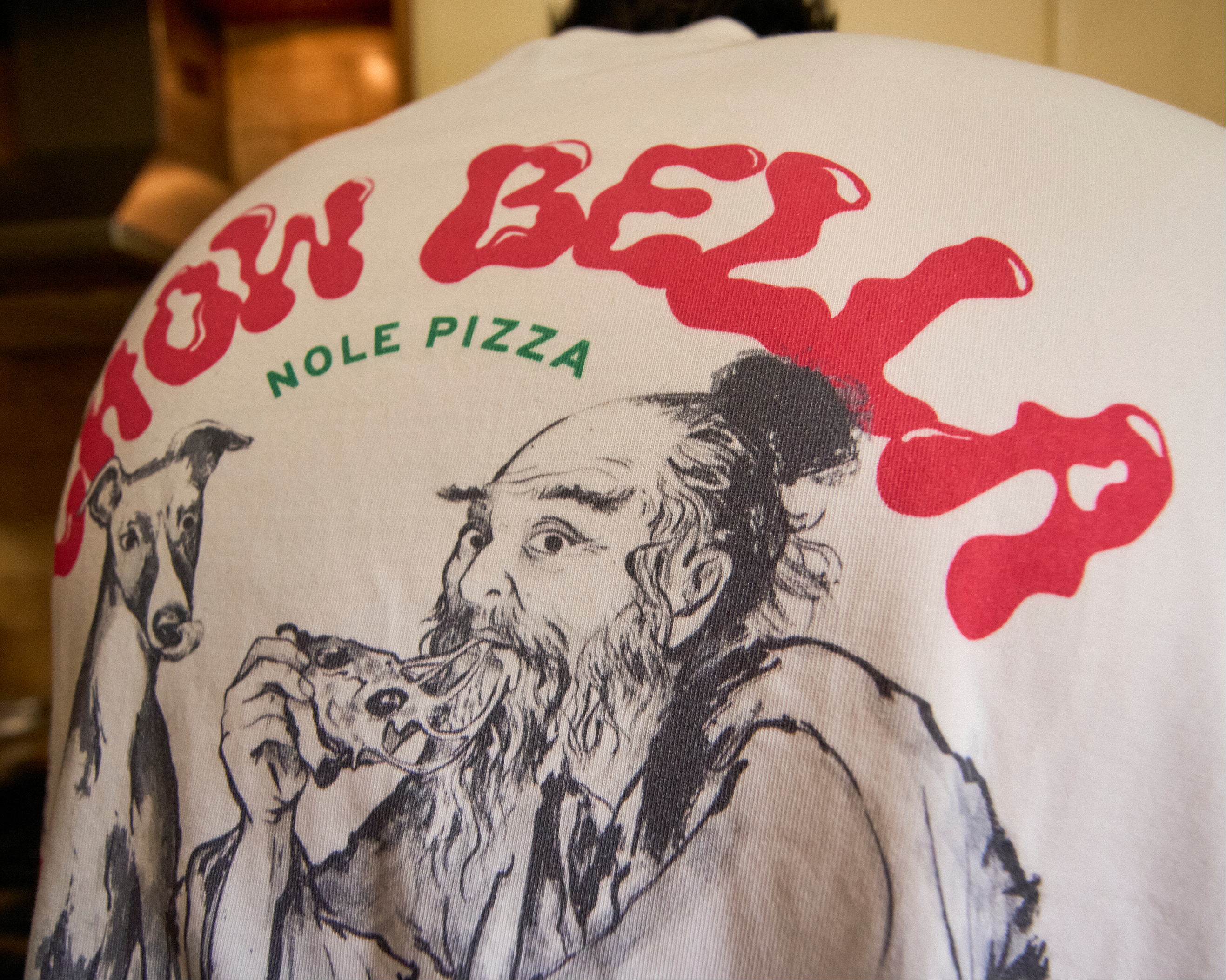 Chow Bella x Nole Pizza Tee