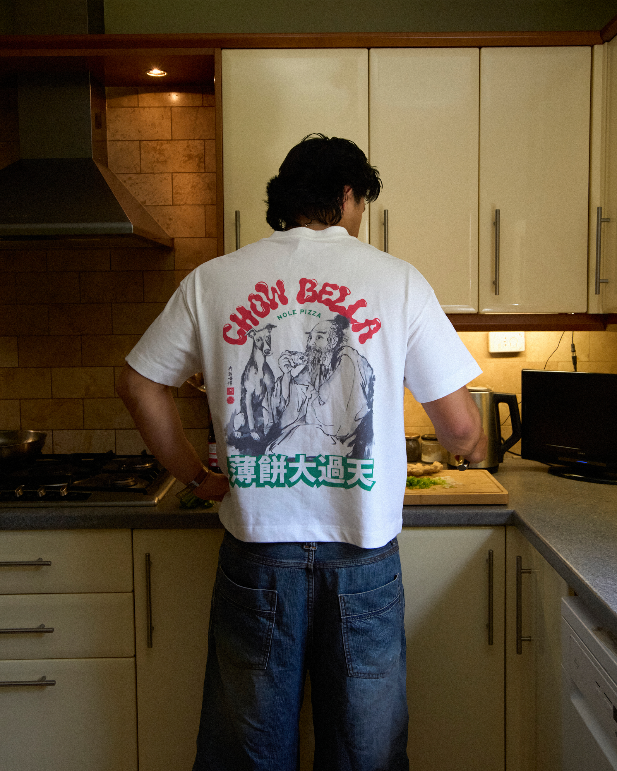 Chow Bella x Nole Pizza Tee